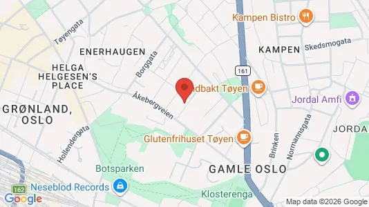 Apartments for rent i Oslo Gamle Oslo - kort over placeringen