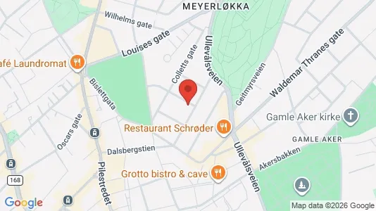 Rooms for rent i Oslo St. Hanshaugen - kort over placeringen