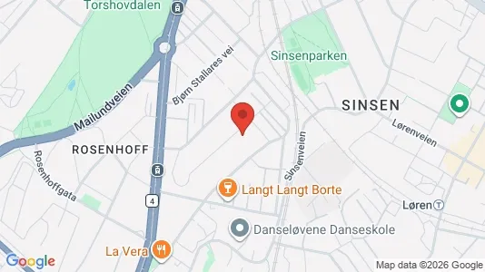 Apartments for rent i Oslo Grünerløkka - kort over placeringen