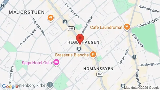Apartments for rent i Oslo Frogner - kort over placeringen