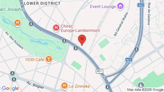 Apartments for rent i Brussels Schaarbeek - kort over placeringen