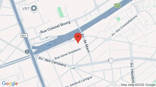 Apartments for rent i Brussels Schaarbeek - kort over placeringen