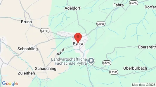 Apartments for rent i Pyhra - kort over placeringen