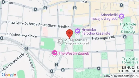 Apartments for rent i Sljeme (Medvednica-Tomislavac) - kort over placeringen