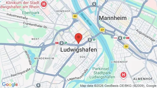 Apartments for rent in Ludwigshafen am Rhein - Photo from Google Street View