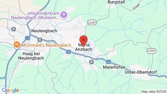 Apartments for rent i Maria-Anzbach - kort over placeringen