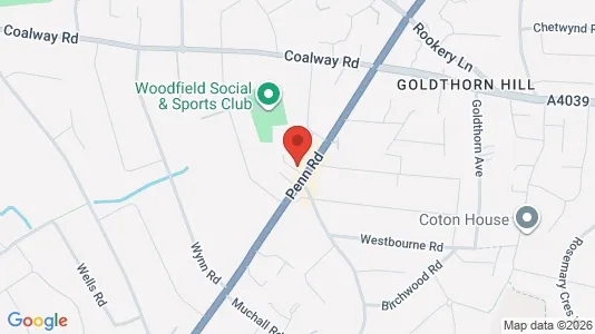 Apartments for rent i Wolverhampton - West Midlands - kort over placeringen