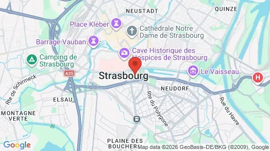 Apartments for rent in Strasbourg - Photo from Google Street View