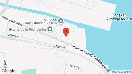 Apartments for rent i Vejle Center - kort over placeringen
