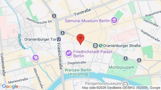Apartments for rent in Berlin Mitte - Photo from Google Street View
