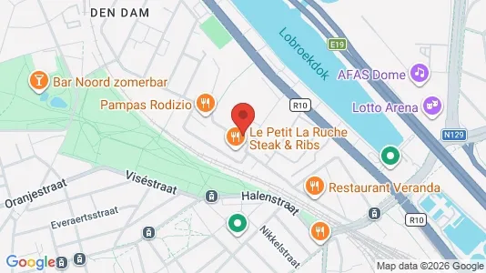 Apartments for rent i Stad Antwerp - kort over placeringen
