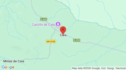 Apartments for rent i Cala - kort over placeringen