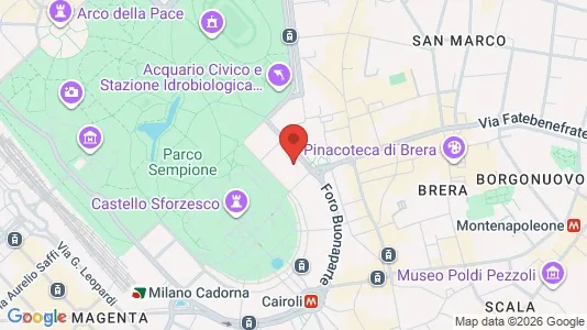 Apartments for rent i Milano Zona 3 - Porta Venezia, Città Studi, Lambrate - kort over placeringen