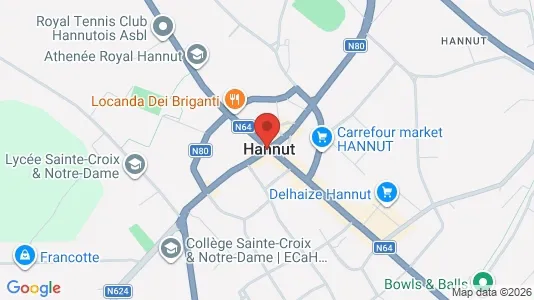 Apartments for rent i Hannuit - kort over placeringen