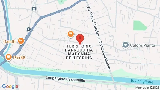 Rooms for rent i Padua - kort over placeringen
