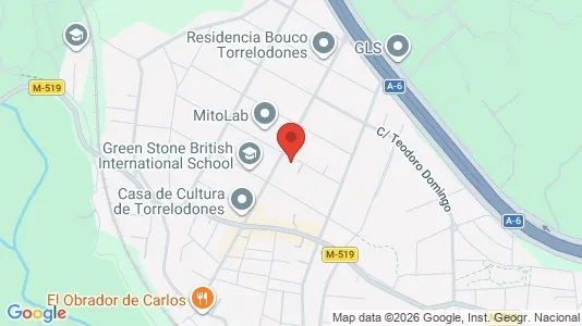 Apartments for rent i Madrid Centro - kort over placeringen