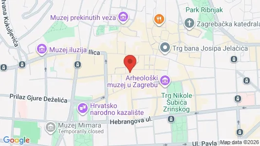 Apartments for rent i Sljeme (Medvednica-Tomislavac) - kort over placeringen