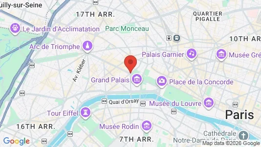 Apartments for rent in Paris 8ème arrondissement - Photo from Google Street View