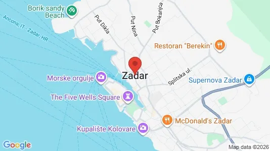 Apartments for rent in Zadar - Photo from Google Street View