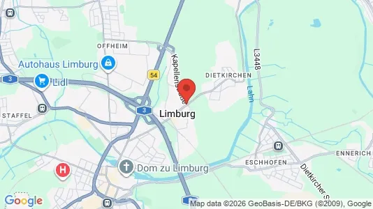 Apartments for rent in Limburg-Weilburg - Photo from Google Street View