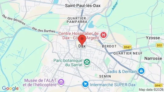 Apartments for rent in Dax - Photo from Google Street View