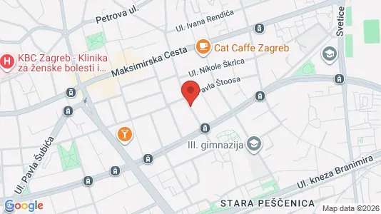 Apartments for rent i Sljeme (Medvednica-Tomislavac) - kort over placeringen