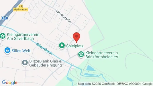 Apartments for rent i Recklinghausen - kort over placeringen