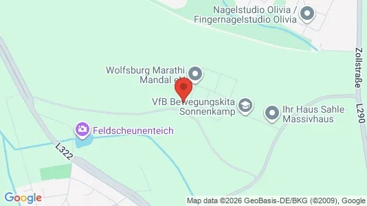 Apartments for rent i Wolfsburg - kort over placeringen