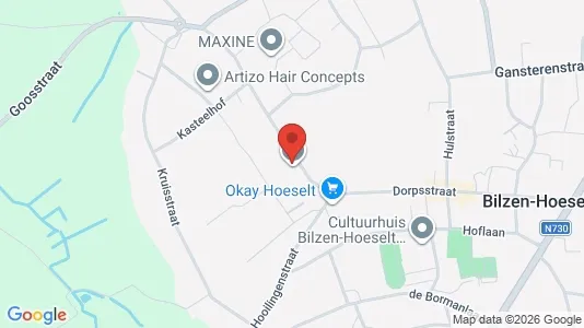 Apartments for rent i Hoeselt - kort over placeringen