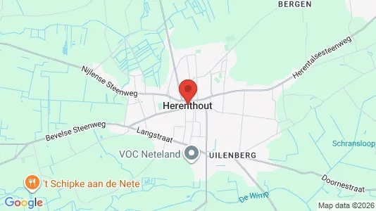 Houses for rent i Herenthout - kort over placeringen