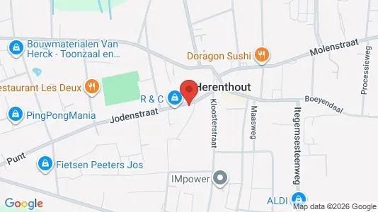 Apartments for rent i Herenthout - kort over placeringen
