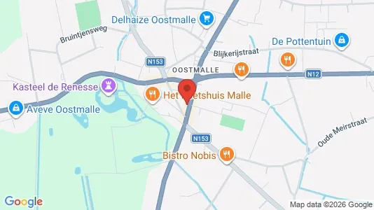 Apartments for rent i Malle - kort over placeringen