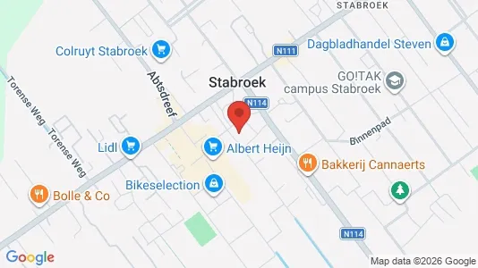 Apartments for rent i Stabroek - kort over placeringen