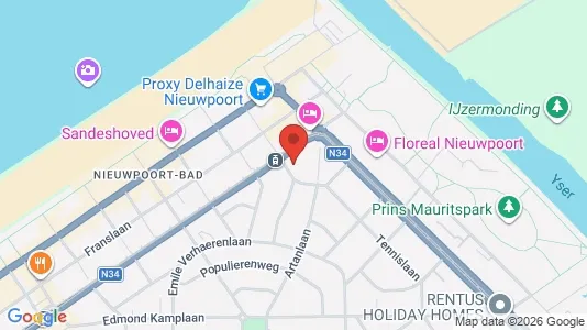 Apartments for rent in Nieuwpoort - Photo from Google Street View