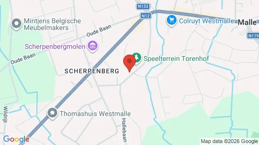Apartments for rent i Malle - kort over placeringen