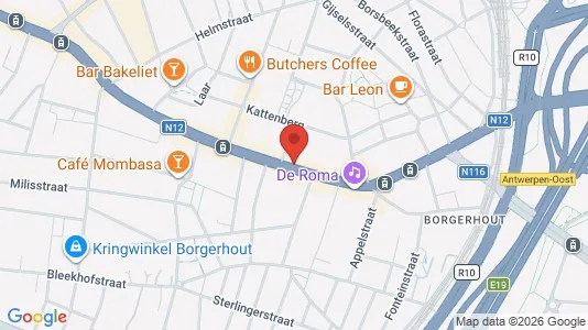 Apartments for rent i Stad Antwerp - kort over placeringen