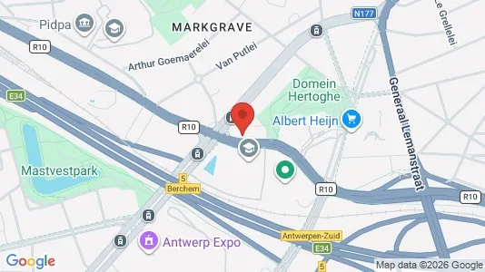 Apartments for rent i Stad Antwerp - kort over placeringen