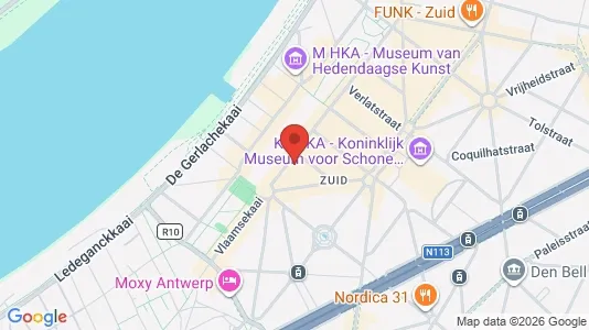 Apartments for rent i Stad Antwerp - kort over placeringen