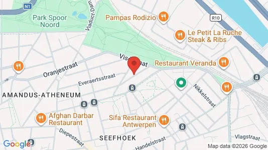 Apartments for rent i Stad Antwerp - kort over placeringen
