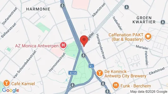 Apartments for rent i Stad Antwerp - kort over placeringen