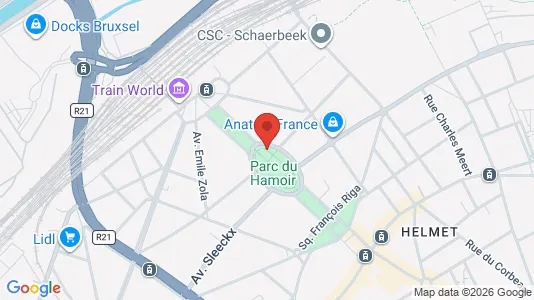 Apartments for rent i Brussels Schaarbeek - kort over placeringen