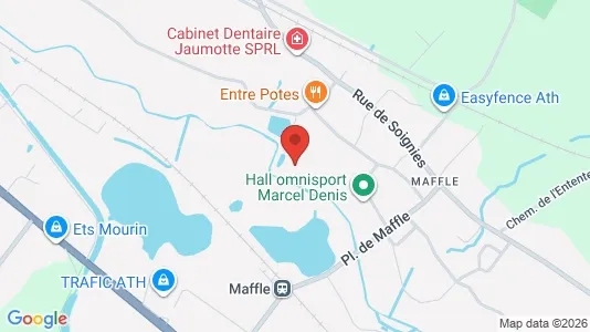Apartments for rent i Aat - kort over placeringen