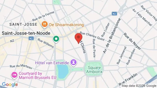 Apartments for rent i Stad Brussel - kort over placeringen