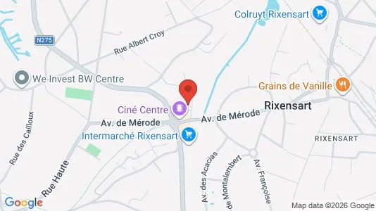 Apartments for rent i Rixensart - kort over placeringen
