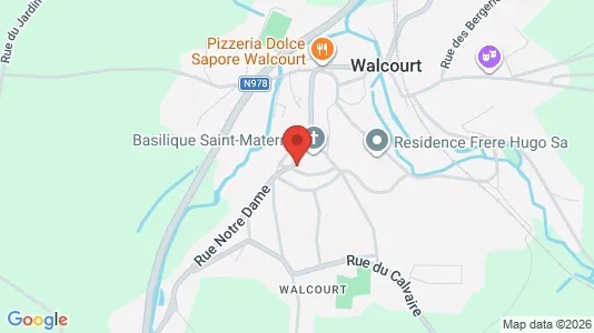 Apartments for rent i Walcourt - kort over placeringen