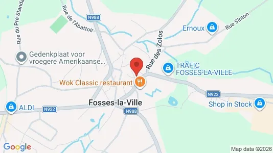 Apartments for rent in Fosses-la-Ville - Photo from Google Street View