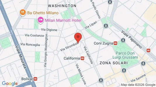 Rooms for rent i Milano Zona 6 - Barona, Lorenteggio - kort over placeringen