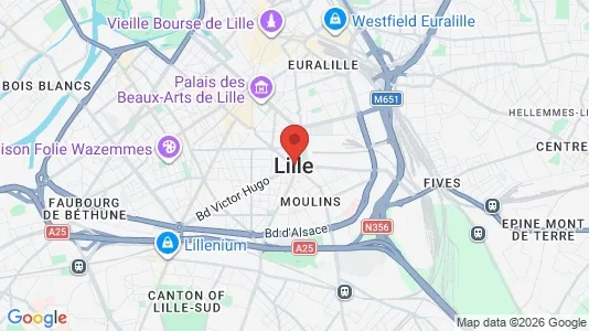 Houses for rent in Lille - Photo from Google Street View