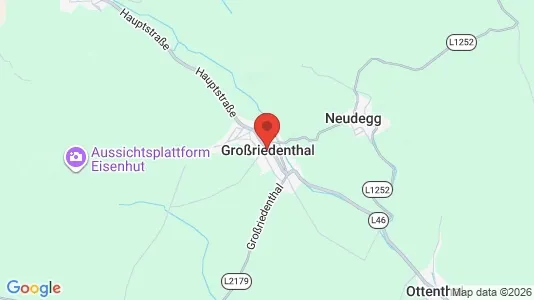 Apartments for rent i Großriedenthal - kort over placeringen