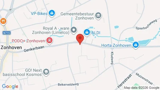 Apartments for rent i Zonhoven - kort over placeringen